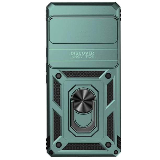 Estuche GANGXUN para Google Pixel 6 Pro, soporte giratorio 360°, estilo mecánico y magnético