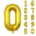 thumbnail image 2 of 40in Gold Number Balloon #2 | Unpopped, 2 of 2