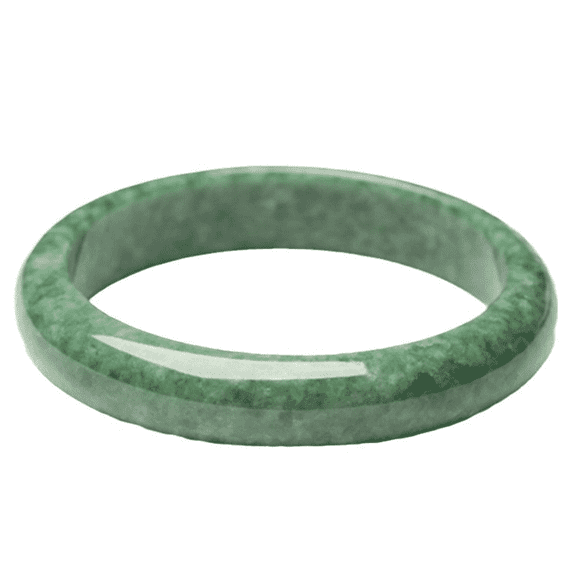 DESIGNICE Jade Bracelet for Women Hand Carved Bracelets for Women Natural Green Jade Jade Ring 62mm 64mm