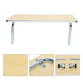 thumbnail image 2 of Wooden Wheelchair Tray Lap Desk Accessories Easy to Install and Remove, 2 of 10