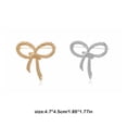 thumbnail image 3 of Broche de corbata Qarigey 5X estructura de aleación a prueba de herrumbre oro AP018678-01, 3 of 6