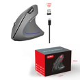 thumbnail image 4 of Ratón vertical CHAO 2,4 GHz gris plateado ergonómico, 4 of 4
