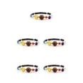 thumbnail image 1 of Ruiboury Solar Systems Bracelet Men Women Handmade Adjustable Replacement Easy Matching Bangle Jewelry Ornament Birthday Gift Type 2 5PCS, 1 of 1
