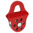 thumbnail image 1 of Snatch Block Towing Pulley, 4T Load Capacity, Heavy Duty Winch Pulley, Red, for Truck, Tractor, ATV, UTV, 1 of 3