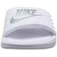 thumbnail image 2 of NIKE Women's Benassi JDI Sandal White 5 BM US, 2 of 7