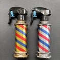 thumbnail image 4 of fastboy Multifunctional Barber Spray Bottle Retro Stripes for Salon Barber Studio Golden, 4 of 9