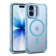 BENTOBEN Iphone 17 Case with Magnetic 6.3 Clear Tpu Pc Anti Slip Full Protective Case, Precision Cut Magnetic Phone Case, Strong Magnetic Suction Case for Iphone 17