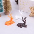 thumbnail image 2 of Casa de muñecas en miniatura, adornos de escena navideña, árbol de Navidad, ciervo, coche, casa de muñecas en miniatura, accesorios de Navidad, 2 of 4