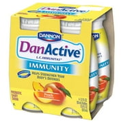 Dannon DanActive Immunity Dairy Drink, 4 ea