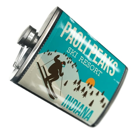 

NEONBLOND Flask Paoli Peaks Ski Resort - Indiana Ski Resort