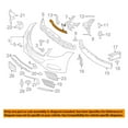 thumbnail image 3 of For 14-15 S63 AMG Front Bumper Retainer Brace Support Rail Bracket 2228851465, 3 of 5