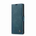 thumbnail image 4 of Dteck For Samsung Note 10 CaseMe Slim PU Leather Flip Magnet Case Cover Retro Style Frosted Lightweight Protective Shell Holster, blue, 4 of 4