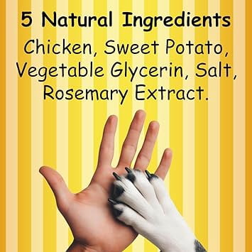 Fetch Fries Dog Treats - Chicken & Sweet Potato Recipe, Made in USA, Grain Free, Soft and Chewy (16 oz)