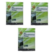 DUCK HOME SMART Duck Brand Air Conditioner Foam Filter, 24" x 15" x 1/4", 3 Pack