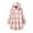 Pink, variant on Teen Girls Fuzzy Hoodies Sherpa Pullover Cute Ear Plaid Fuzzy Fleece Sweatshirt Fall Winter Soft Warm Outwear (Black, 10-11 Years)