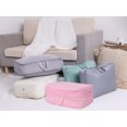 thumbnail image 5 of REGALWOVEN 1 Pack Foldable Clothes Storage, Storage Bags, Moving Bags for Organizing Bedroom, Clothing, Storage Containers with Handles Pink 15.5*12*7in, 5 of 7