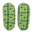 thumbnail image 3 of Adult Reversible Grinch Slipper Socks-L/XL, 3 of 5