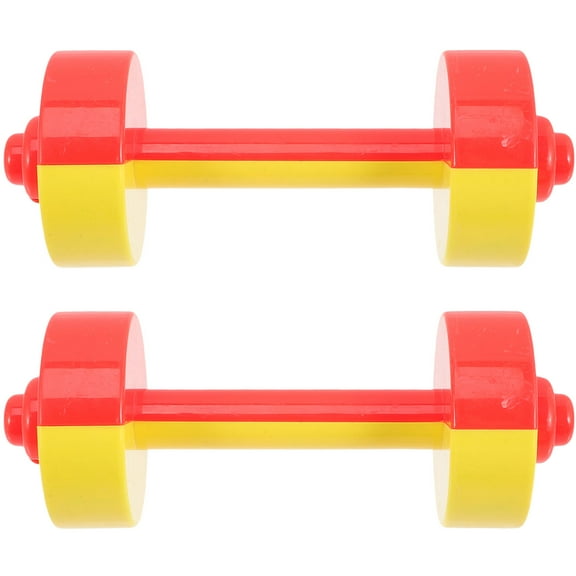 WEUVEB Toddlers Weights Dumbbells Red Abs 2Pcs