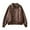 Brown, variant on tklpehg Womens Jackets and Coats Motorcycle Leather Jacket Vintage Fall Coat Long Sleeve Loose Leisure Overcoat Solid Color Outwear Brown L