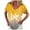 Yellow, variant on Womens Tops Trendy Summer Womens Plus Size Tops Dressy Casual Red Casual Blouses For Girls T Shirts For Women Graphic Tee
