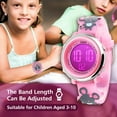 thumbnail image 6 of A ALPS Kids Watches 3D Cartoon Wristwatch for Girls Boys Digital Waterproof Wristwatch with 7 Color Lights Birthday Christmas Gift for Kids Ages 3-12, 6 of 7