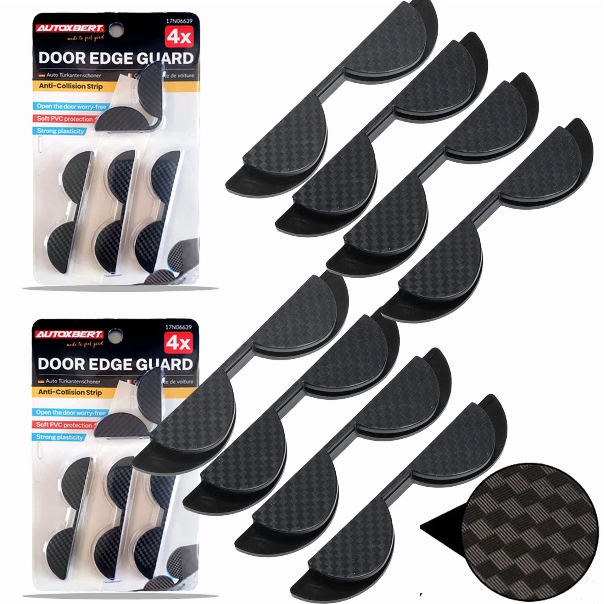 Door Edge Corner Scratch Anti-Collision Guard Protector Strip Accessories 4Pcs