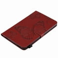 thumbnail image 5 of Dteck Folio Case For Samsung Galaxy Tab A 10.1, Premium Leather Stand Cover Auto Wake/Sleep For Tab A 10.1 (No S Pen Version SM-T580/T585/T587) - red, 5 of 6