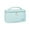 Light Blue, variant on Fresh And Open Cover Cake Makeup Bag Portable Cosmetic Storage Organizer Hand Washable Travel Toiletry Pouch For Women Girls
