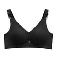 thumbnail image 2 of HongQid Womens Bra No Underwire Comfort Push Up Bras Soft Wireless Bralette Full Coverage Everyday Bra, 2 of 3