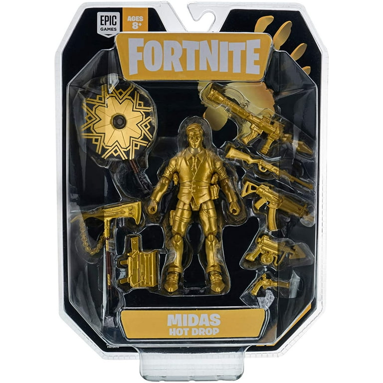 Fortnite Midas Action Figure [Hot Drop] - Walmart.com
