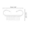 thumbnail image 4 of Unique Bargains 5 Pcs Durable Solid Nail Cleaning Brush for Cleaning Fingernails Small White, 4 of 7