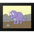 thumbnail image 2 of Ilosky, Pam 18x15 Black Modern Framed Museum Art Print Titled - Prehistoric Playtime II, 2 of 5