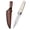 White, variant on Multipurpose Camping Knife Set Boning Knife Fruit Knife for Outdoor BBQ Meat Cutting Vegetables
