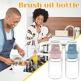 thumbnail image 3 of Anckoeil BBQ Oil Bottle Brush Bottle Baster Brush Glass Oil Bottle with Silicone Brush, 3 of 3