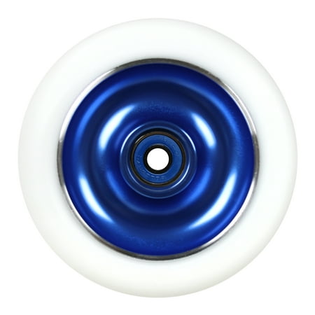 Blue Metal Core 100mm Scooter Wheel For Phoenix MGP Razor Lucky, With