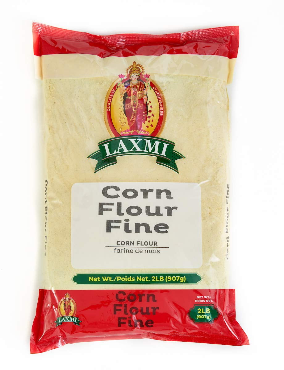 Laxmi Brand Corn Flour, Fine Grain Corn Flour, 2 lb