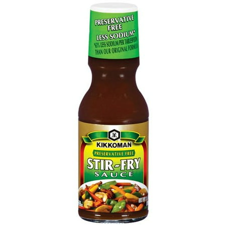 Kikkoman Stir Fry Sauce, 11.4 oz - Walmart.com