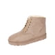 thumbnail image 1 of Zapatos para mujer, botas grandes de algodón de color liso para mujer, botas cortas con cordones, botas de nieve cálidas, zapatos para correr, botas vaqueras, 1 of 8