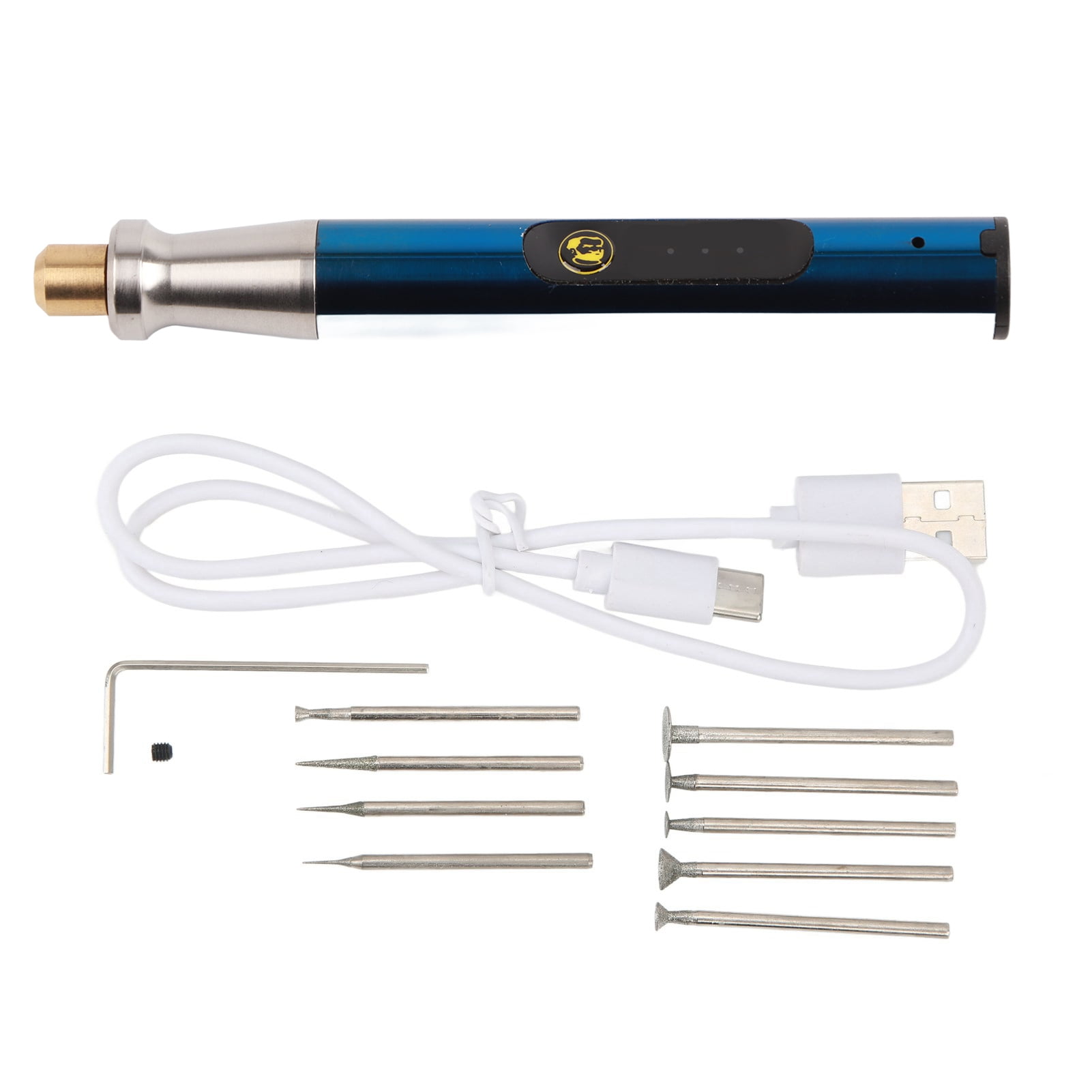 Oubit Stylo de Gravure Électrique, Kit de Stylo de Gravure Électrique Rechargeable par USB Design Exquis