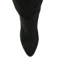 thumbnail image 4 of Journee Womens Kyllie Stacked Heel Knee High Boots, 4 of 9