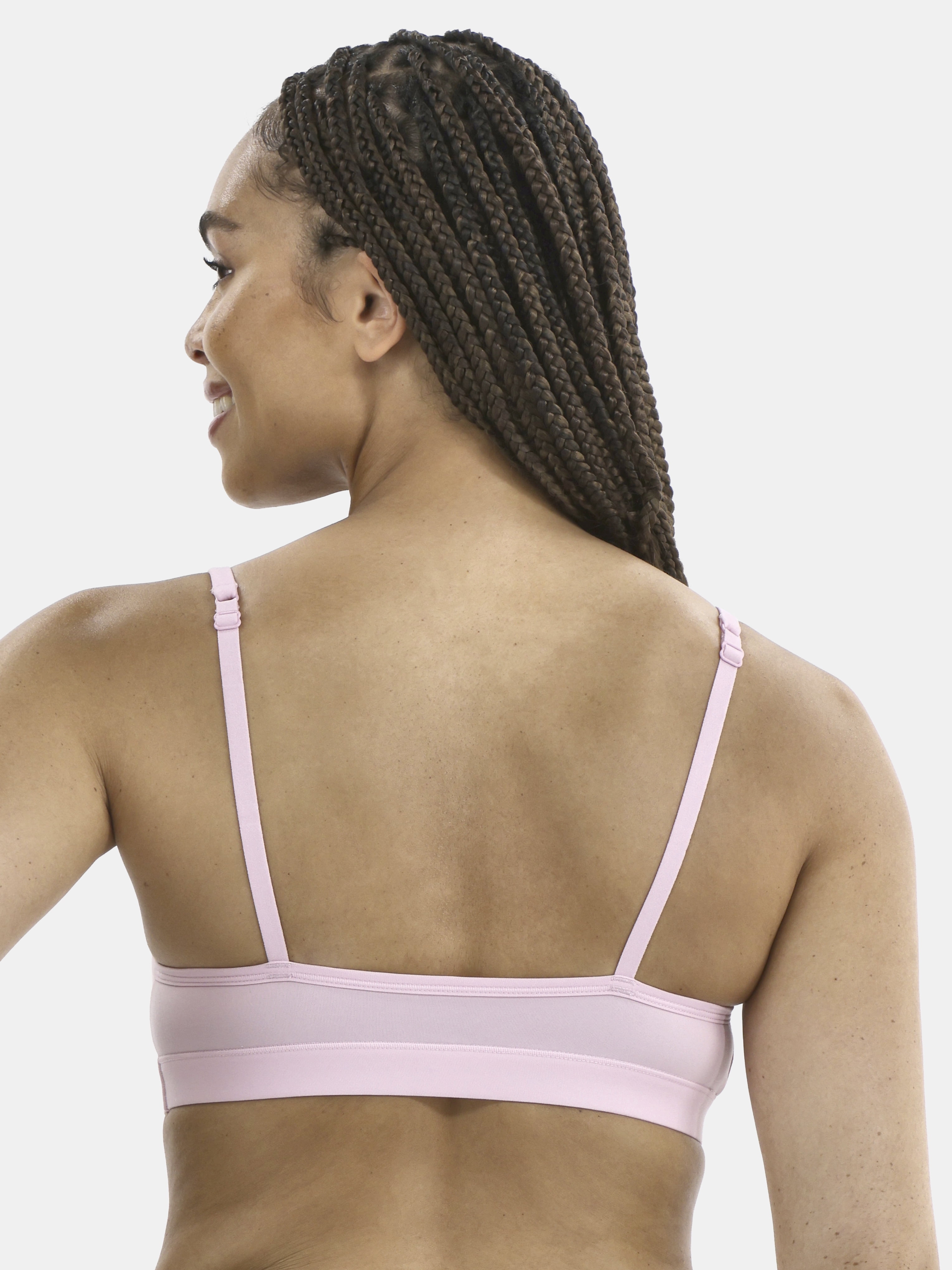 No Boundaries Women's Fit Stretch Scoop Bralette, Sizes XS-3XL