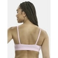 thumbnail image 2 of No Boundaries Women's Fit Stretch Scoop Bralette, Sizes XS-3XL, 2 of 4