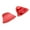 Red, variant on Black mirror delete blanking block off plates fits YZF-R1 YZF-R1M 2020-2024