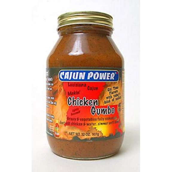 Cajun Power Chicken Gumbo Soup (6 Pack) 32 oz