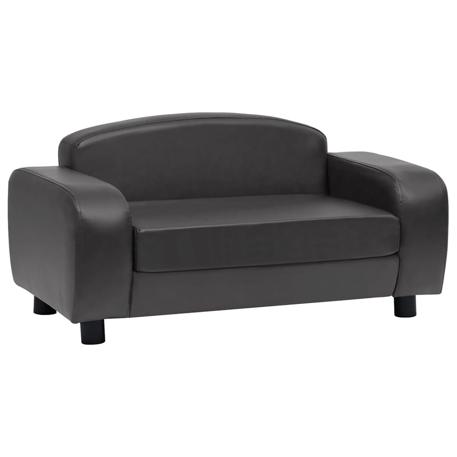 Pefilos 31" Modern Dog Sofa Bed, Stylish PU Leather Pet Furniture Sofa, Cat Couch for Cats and Small Animals, Black Pefilos 31" Modern Dog Sofa Bed, Stylish PU Leather Pet Furniture Sofa, Cat Couch for Cats and Small Animals, Black