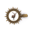 thumbnail image 1 of Brosse à Cheveux en Papier pour Animaux en Épingle à Cheveux Rétro Métal Clips Pin, 1 of 3