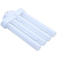 thumbnail image 2 of 2X 220V 27W 4 Pin Rows 6500K Double-H Quad Tube Compact Fluorescent Lamp Light Bulb, 2 of 8