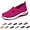 Rose Red, variant on HeaCare Women's Orthopedic Breathable Shoes,Women Woven Orthopedic Breathable SoftShoes Arch Support Slip-On Sneakers, Indoor Outdoor Casual Walking Anti-Skid Sports Shoes