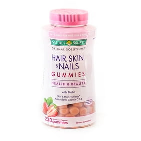 Nature S Bounty Optimal Solutions Hair Skin Nails 80 Gummies