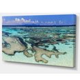 thumbnail image 2 of Turquoise Eaux Tropicales - Uvre d'Art Moderne sur Toile, 2 of 3